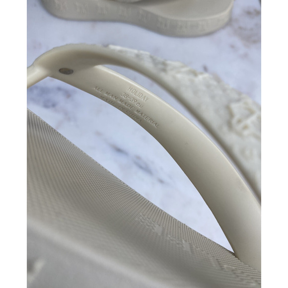 Nakedwolfe Womens Shoes EU Size 38-39 Holiday Platform Chunky Flip Flop Sandals - Picture 5 of 12